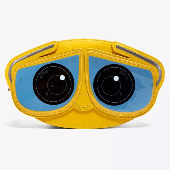 Loungefly Disney Pixar WALL-E Eyes Fanny Pack GUC - Picture 1 of 6